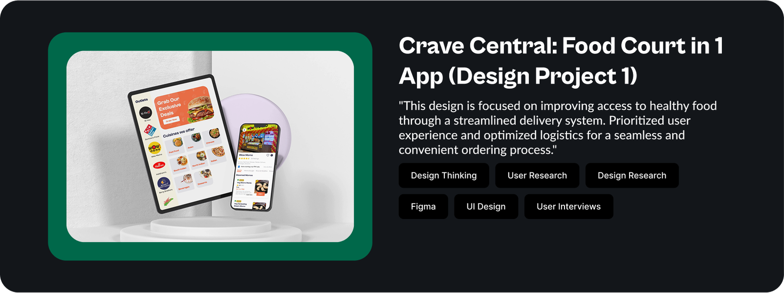 Crave Central_ Food Court in 1 App (Design Project 1)